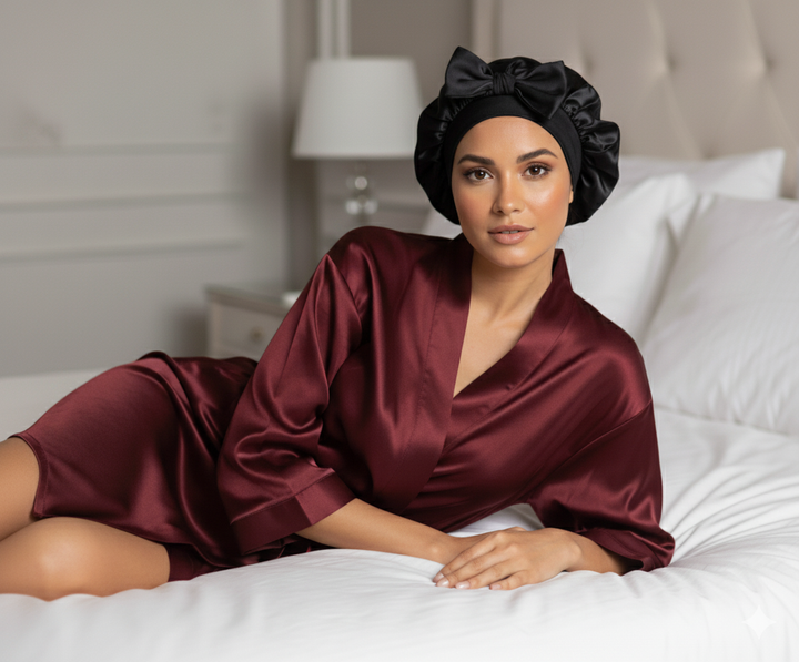 Overnight-Deluxe Seidenhaube