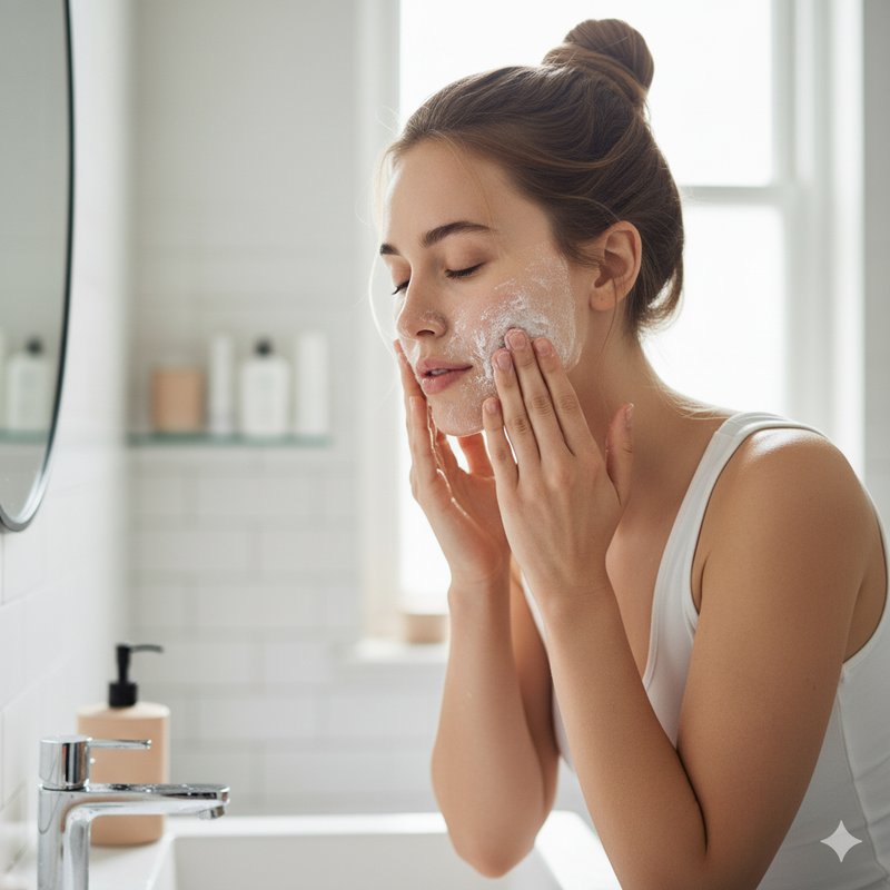 Peeling Einmassieren