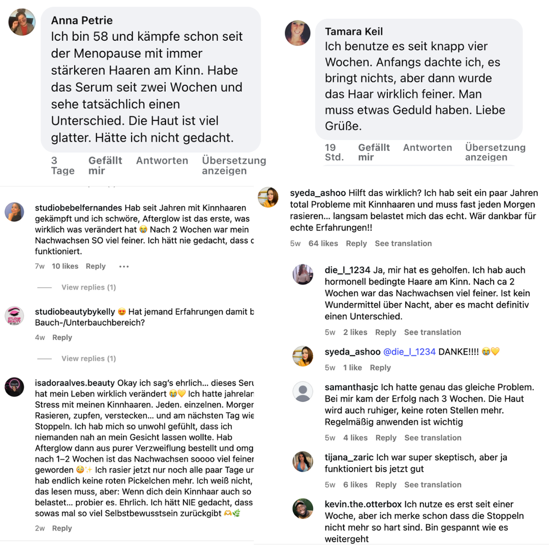 AfterGlow™ Haarwuchs-Reduzierendes Serum