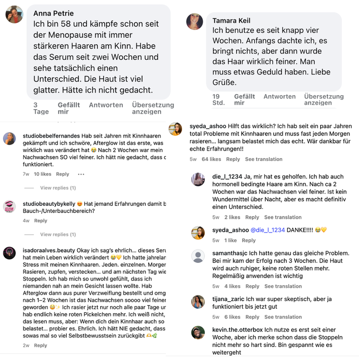 AfterGlow™ Haarwuchs-Reduzierendes Serum