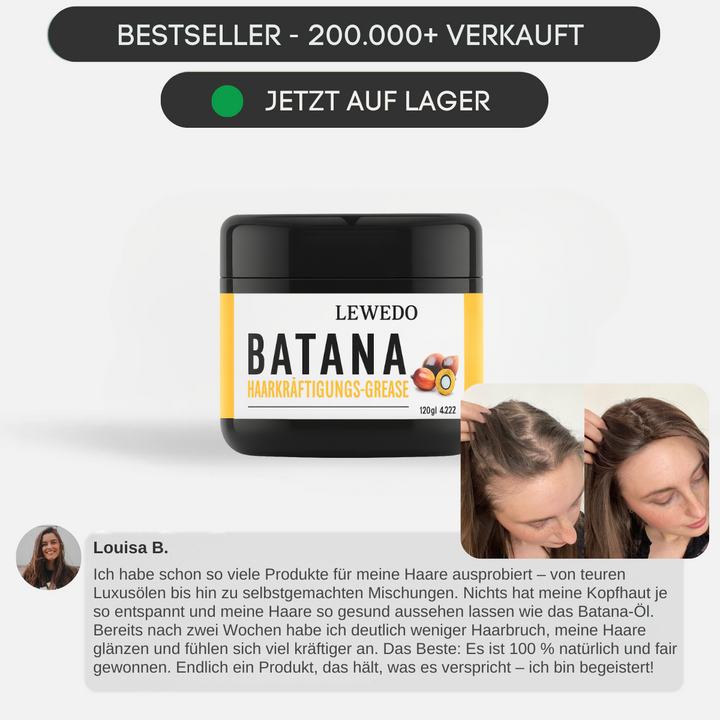Batana natürliches Haarwuchs Öl